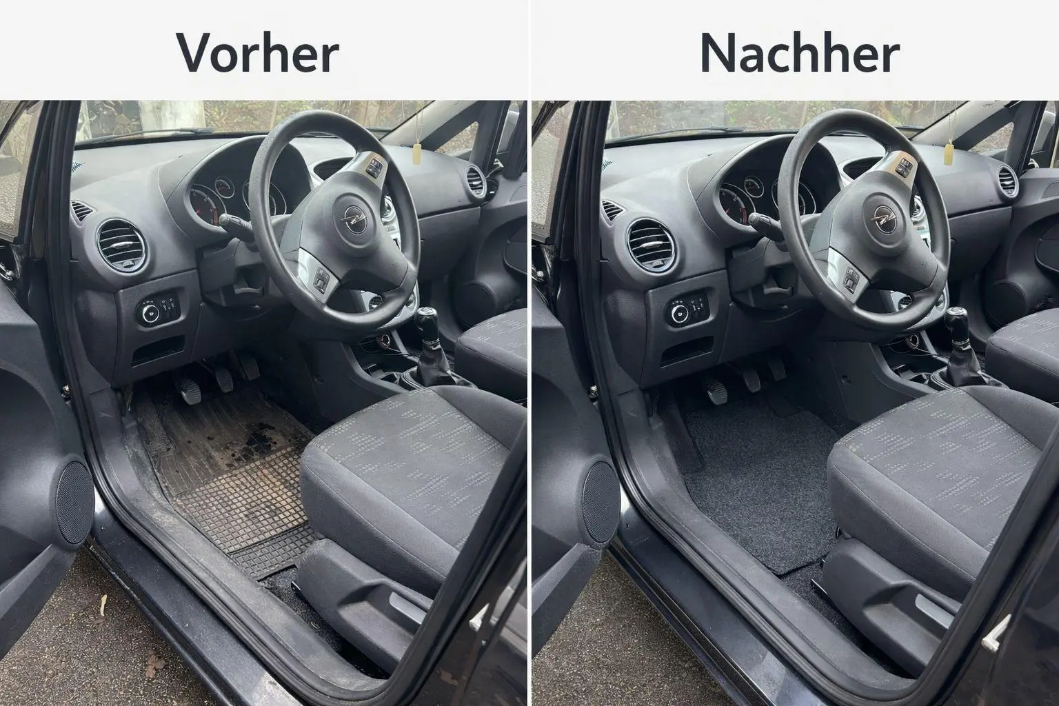 Cockpit Detailreinigung Gütersloh – Armaturen & Mittelkonsole